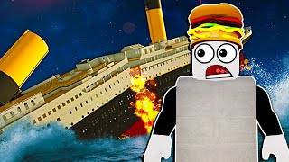 OB amp I Must Escape The SINKING TITANIC  Roblox Multiplayer Survival [upl. by Agee]