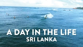 A day in the life in Sri Lanka w Lapoint Surf Camps [upl. by Irrahs182]