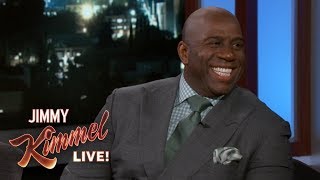 Magic Johnson on Signing LeBron James to the Lakers [upl. by Aihtyc689]