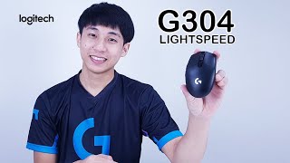 รีวิว Logitech G304 LIGHTSPEED เมาส์เล็กไร้สาย จัดหนักฝีมือและลวดลายได้เต็มข้อ [upl. by Eiknarf]