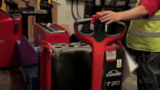 EnerSys Battery Tugger  Flexible and efficient battery change [upl. by Krystle]