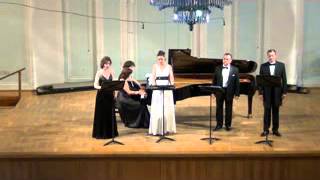 Brahms Neue Liebeslieder Waltzes Op65 13 Nein Geliebter setze dich [upl. by Ihana]