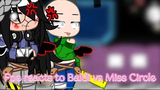 Fpe reacts to Baldi vs Miss Circle [upl. by Feledy849]