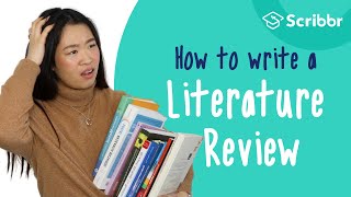 How to Write a Literature Review 3 Minute Stepbystep Guide  Scribbr 🎓 [upl. by Ettesyl]