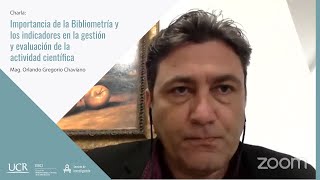 Webinar quotImportancia de la Bibliometría y los indicadoresquot [upl. by Saihttam113]