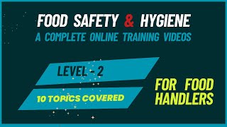 Food Safety amp Hygiene Training Video English Level 2 [upl. by Hgielek]