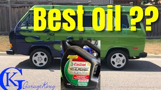 VW Vanagon Westfalia Oil Change Easy Way [upl. by Nnylrahc]