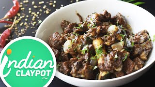 Mutton Chukka Recipe  How To Make Madurai Mutton Chukka At Home [upl. by Velma]