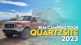 Quartzsite Arizona BLM and LTVAs Part 1 [upl. by Rosecan]