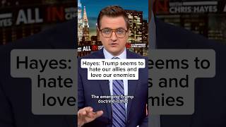 Hayes Trump seems to hate our allies and love our enemies [upl. by Rowen]