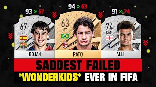 SADDEST FAILED WONDERKIDS in FIFA 😔💔 [upl. by Balmuth]