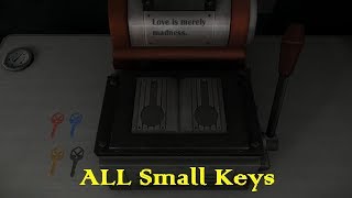 White Day A Labyrinth Named School How to get All Small keys amp Combinations keys [upl. by Glinys]