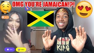 Using My Jamaican Accent to Pick Up Girls on the Monkey App [upl. by Yecnahc]