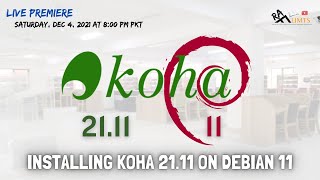 Koha 2111  Koha on Debian  Koha fastest installation [upl. by Nelav]