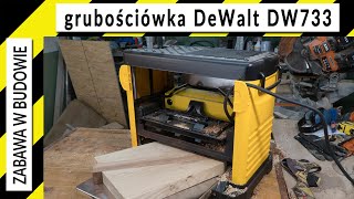 Grubościówka DeWalt DW733  prezentacja demonstracja pracy [upl. by Leda466]