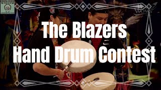 The Blazers  Hand Drum Contest  2024 Gathering of Nations Pow Wow [upl. by Ahsiekim504]