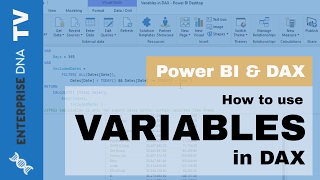 How To Use Variables in DAX Formula with Power BI [upl. by Shana]