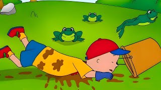 Caillou Helps the Frogs  Caillou Classics [upl. by Sharleen]