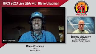 A Discussion with 2023 International HoofCare Summit Presenter Blane Chapman [upl. by Sheehan942]