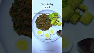 How I portion my beans porridge for weight loss This combo is amazing You should try it out [upl. by Barbra]