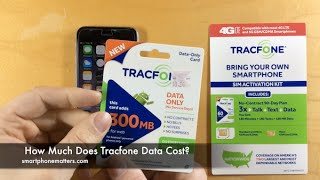 How Much Does Tracfone Data Cost [upl. by Foscalina]