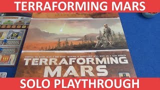 Terraforming Mars  Solo Playthrough  slickerdrips [upl. by Marquis790]