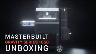 Masterbuilt Gravity Series 1050 Digital Grill  Smoker Unboxing amp Assembly [upl. by Fontes]