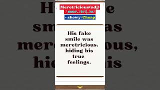 Excellent vocab  Meretricious [upl. by Ahseet]