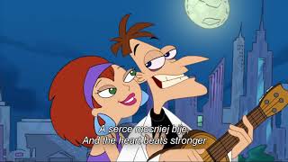 FHD PL Phineas and Ferb  Happy Evil Love Song Polish version with lyrics and translation [upl. by Aleik]