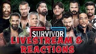 SURVIVOR SERIES 2023 LIVESTREAM AND REACTION [upl. by Hellah236]