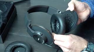 AHG AKG K550 K551 K553 ear pad installation [upl. by Damha]