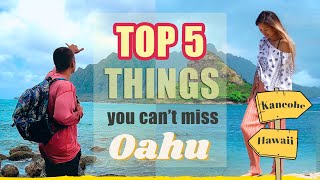 Travel Like A Local Top 5 Things To Do in Oahu Hawaii Kaneohe for an Epic Vacation [upl. by Aicnorev]