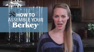 How to Assemble Your Berkey Water Filter System [upl. by Aitsirhc]