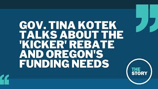 Gov Kotek not focused on touching Oregons kicker surplus [upl. by Alocin]