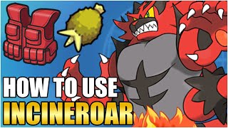 Best Incineroar Moveset Guide  How To Use Incineroar Competitive VGC Pokemon Scarlet and Violet [upl. by Oliana251]