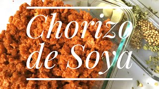 Chorizo de Soya Casero [upl. by Eglantine]