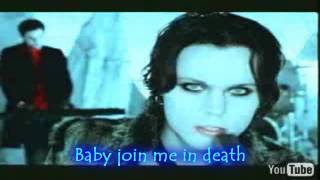 HIM join me in death Lyrics [upl. by Chantalle]