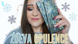 ZOEVA OPULENCE COLLECTION  Tutorial Review amp Swatches [upl. by Hoover]