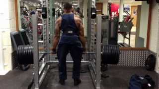 Simeon Panda  Shrugs 340kg 748lb [upl. by Ezar593]