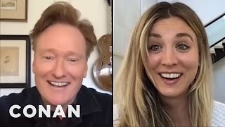 ConanAtHome Kaley Cuoco Full Interview  CONAN on TBS [upl. by Cooley]