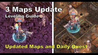 BB iRO 3 Leveling Maps Update amp Daily Quests  IRO Chaos [upl. by Ahseenyt]