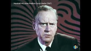 Marshall McLuhan  Predicting Social Media in 1967 [upl. by Nocaj]