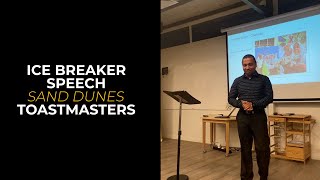 Toastmasters Ice Breaker Speech  Icebreaker speech  My Story  About Myself  Toastmasters [upl. by Rivi]