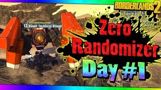 Borderlands 2  Zero Super Randomizer  Day 1 [upl. by Rosie290]