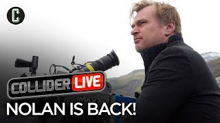 Details On Christopher Nolans Latest Film  Collider Live 86 [upl. by Esinart]