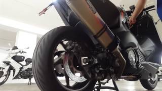 Yamaha Tmax 530 2012 Akrapovic [upl. by Jerz]