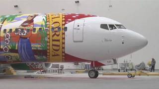 Southwest Airlines The Making of our Florida One Specialty Livery [upl. by Lajet]