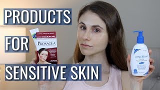 AFFORDABLE PRODUCTS FOR SENSITIVE SKIN amp ROSACEA DR DRAY [upl. by Konikow]