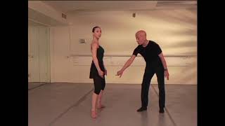 FREE LONG PREVIEW Center Floor Ballet Warmup Exercises 14 [upl. by Llenrag]