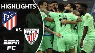 Athletic Bilbao completes INCREDIBLE comeback vs Atletico Madrid  Spanish Super Cup Highlights [upl. by Jarret]